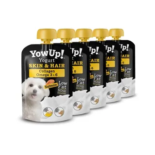 Yogurt para perros Skin & Hair Yowup 115gr. 5 Unidades
