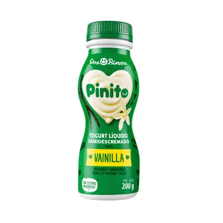 Yogurt Liquido Semidescremado Vainilla Dos Pinos 200 gramos
