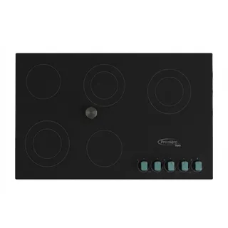 Estufa Eléctrica Vitrocerámica (5 Zonas, Control por Perillas)