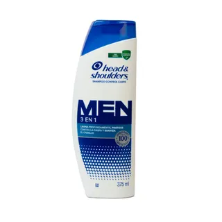 Shampoo 3 en 1 Head & Shoulders 375ml.