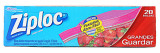Ziploc Bolsa Ziploc fácil cierre grande 20 und 20.00 UN