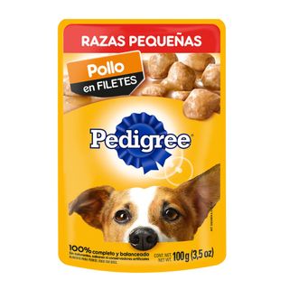 Alimento Húmedo Pollo Perro Razas Pequeñas Pedigree 100 gr.