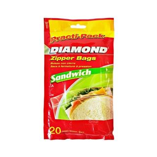Diamond Bolsas Para Sandwich Zipper Diamond 20 un. 20.00 un