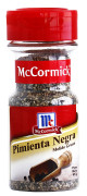 McCormick Pimienta Negra Molido Grueso 27 gr.