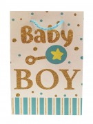 Bolsa Bebé Niño Glitter Blanco S 1 UN