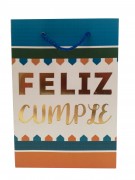 Bolsa Cumpleaños Franja Feliz S 1 UN