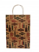 Bolsa Kraft Triángulos Cuadros G 1 UN