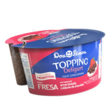 Dos Pinos Deligurt Fresa+Topping Arroz Cubierto de Chocolate 130 g
