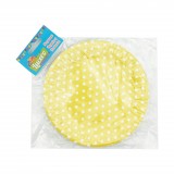 Lucero Plato Pastelero Polka Amarillo 10 UN