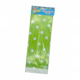 Lucero Mantel Plástico Polka Verde 1 UN