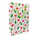 Bolsa Navideña Grande Santa Regalo 1 UN