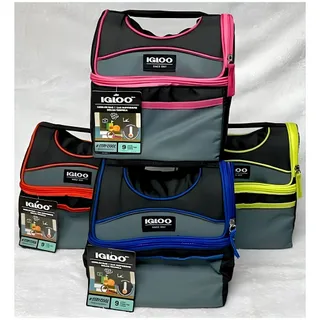 Lonchera Térmica impermeable con capacidad de 9 latas
