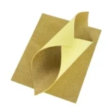 Fast Foamy con Diamantina 8.5X11 Color Dorado Claro 10 UN