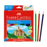 Faber-Castell Faber-Castell Crayón Largo de Madera de Colores 24 UN 24.00 UN
