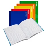 Pacasa Pacasa Cuaderno Cocido Vivo Grande de 100 hojas Rayado (Naranja) 1 UN 1.00 UN