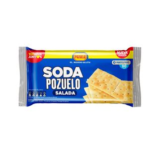 Galleta Pozuelo Salada 8 un. 176 gr.
