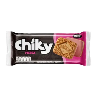 Galleta Fresa Chiky Pozuelo 10 unidades 400 gramos