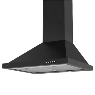 Campana Extractora de Olores de 60 cm (Negro)