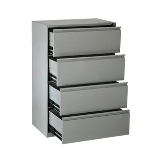Archivo lateral de 4 gavetas