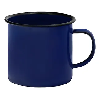 Taza de Aluminio Color Azul (12 oz)