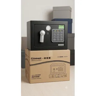 Caja de seguridad con sistema digital y con llave
