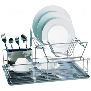 Escurridor de platos de 2 Niveles EUROWARE