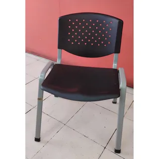Silla de espera concha plástica