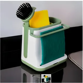 Organizador Portátil de Limpieza con Cepillo Incluido