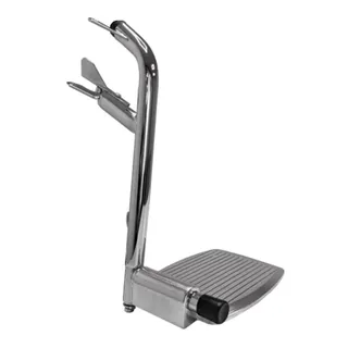 Set de 2 Apoyapies completo Para Silla De Ruedas De Aluminio