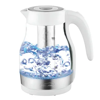 Tetera Eléctrica de Vidrio Borosilicato 1.7 Litros