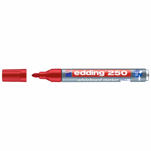 Edding MARCADOR P/PIZARRA EDDING 250 P/REDONDA REC. ROJO (600) 0.00 un