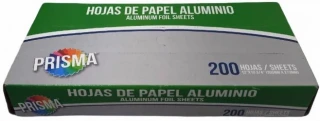Prisma Hojas de papel aluminio 12"x10.75" Prisma 200 unds 2.20 uds