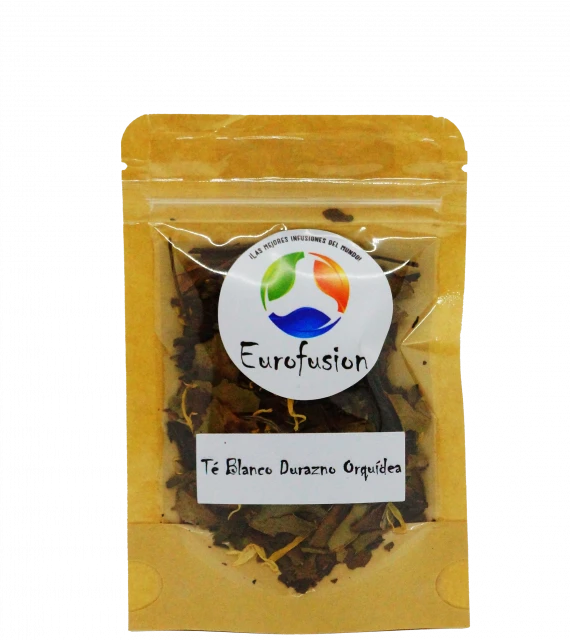 Eurofusión Té Blanco Durazno Orquídea 40gr. Eurofusión 0.10 un