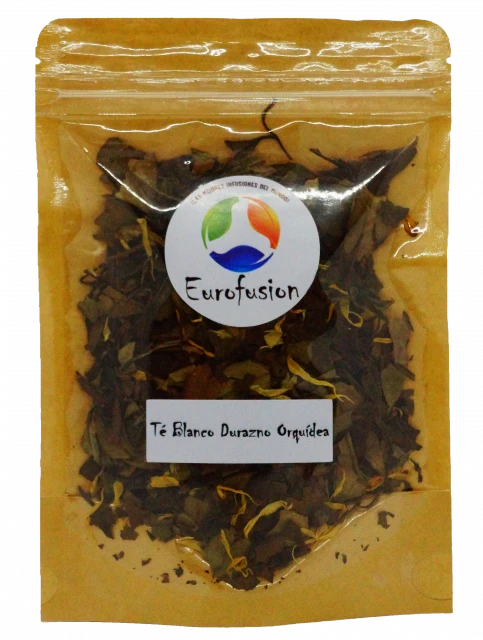 Eurofusión Té Blanco Durazno Orquídea 60gr. Eurofusión 0.20 un