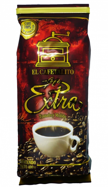  El Cafetalito Café Molido Extra Tostado El Cafetalito 400gr. 400.00 gr