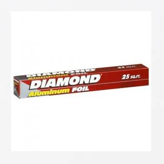 Diamond Papel Aluminio Diamond Rollo 7.6 mts 1.00 un