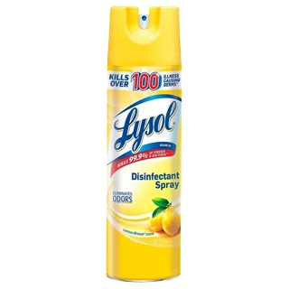 Lysol Desinfectante spray lemon breeze Lysol 19 oz 0.00 oz